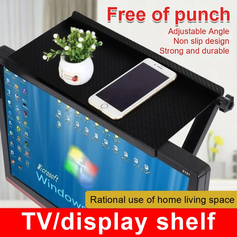 Document Holder Monitor - رف تخزين علوي لشاشة التلفزيون قابل