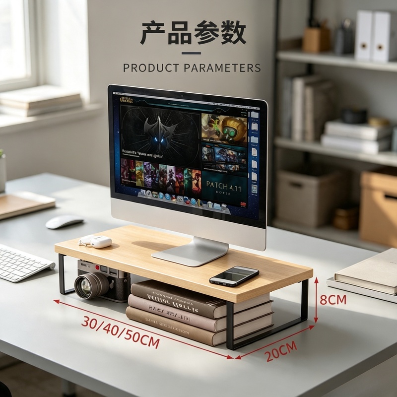 حامل شاشة مكتبي مرتفع مع منظم  - مراجعة Document Holder Monitor وسعره
