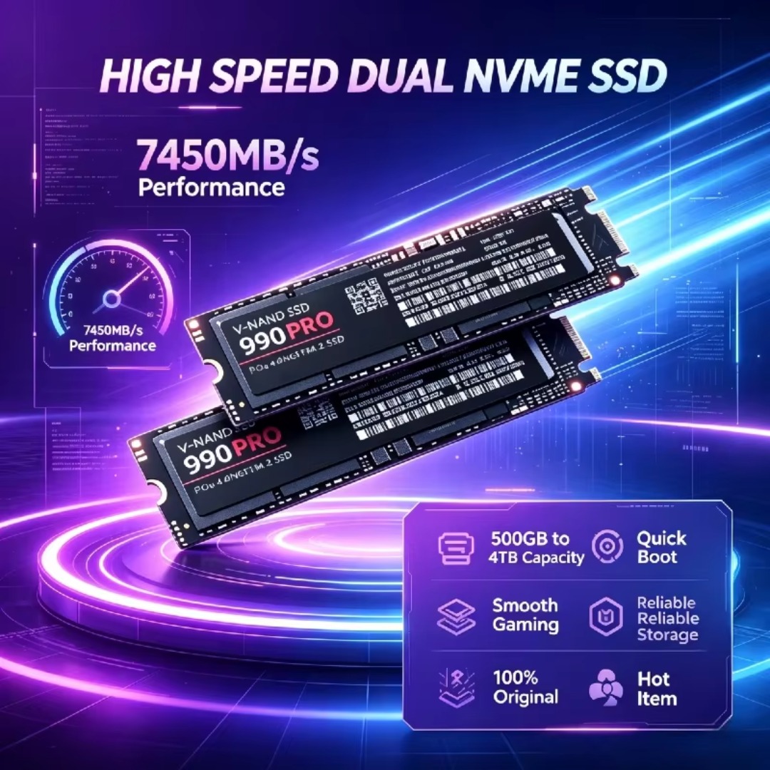 سامسونج 990 برو، قرص تخزين صلب - مراجعة Samsung Ssd 990 Pro وسعره