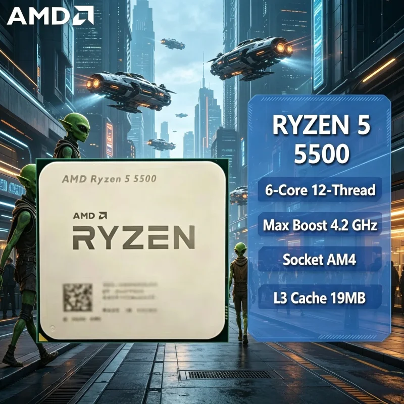معالج AMD Ryzen 5 5500 اقتصادي - مراجعة Amd Cpu Ryzen 5 وسعره